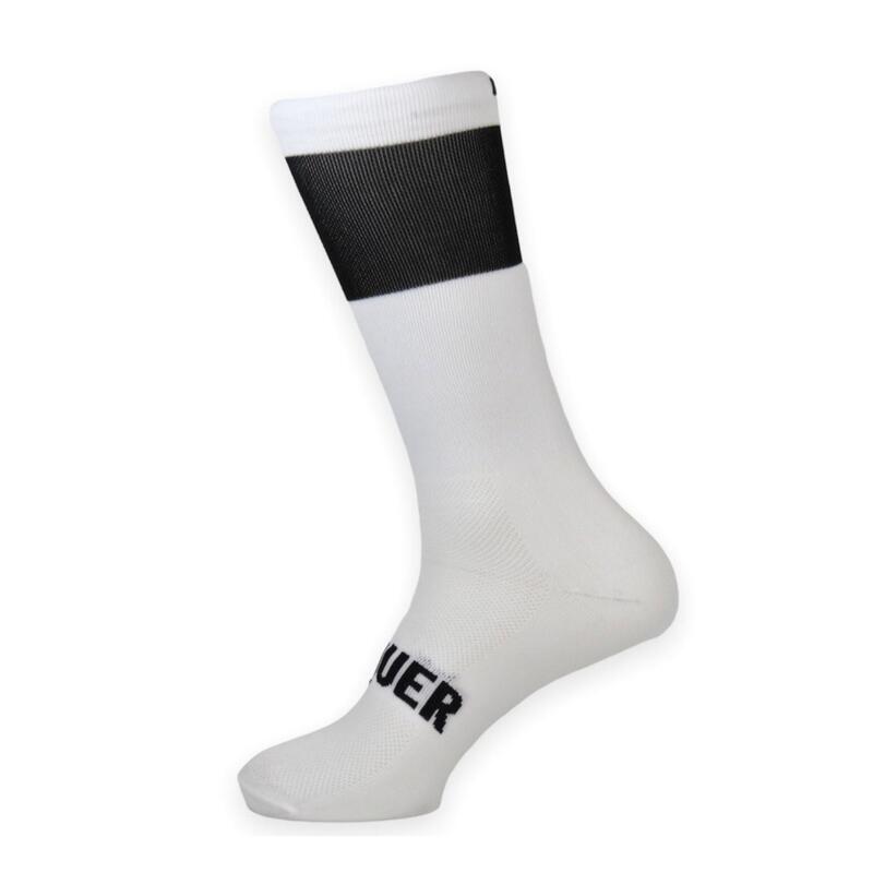 Calcetines de ciclismo altos blancos verano unisex Le Club Pro Mooquer