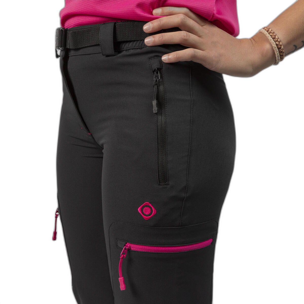 Pantaloni elastici CHAMONIX W CO Izas pentru femei, munte și drumeții 4/5