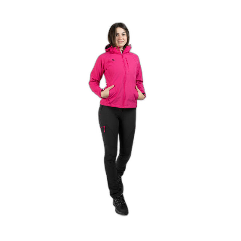 Izas STRATUS W Casaco de montanha e trekking Softshell para mulher Izas