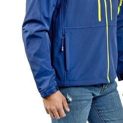 CHAQUETA SOFTSHELL AZUL MARINO HOMBRE KONKA