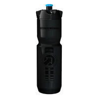 bouteille d'eau de sport 0Team,8 litres PVC 7,4 cm noir