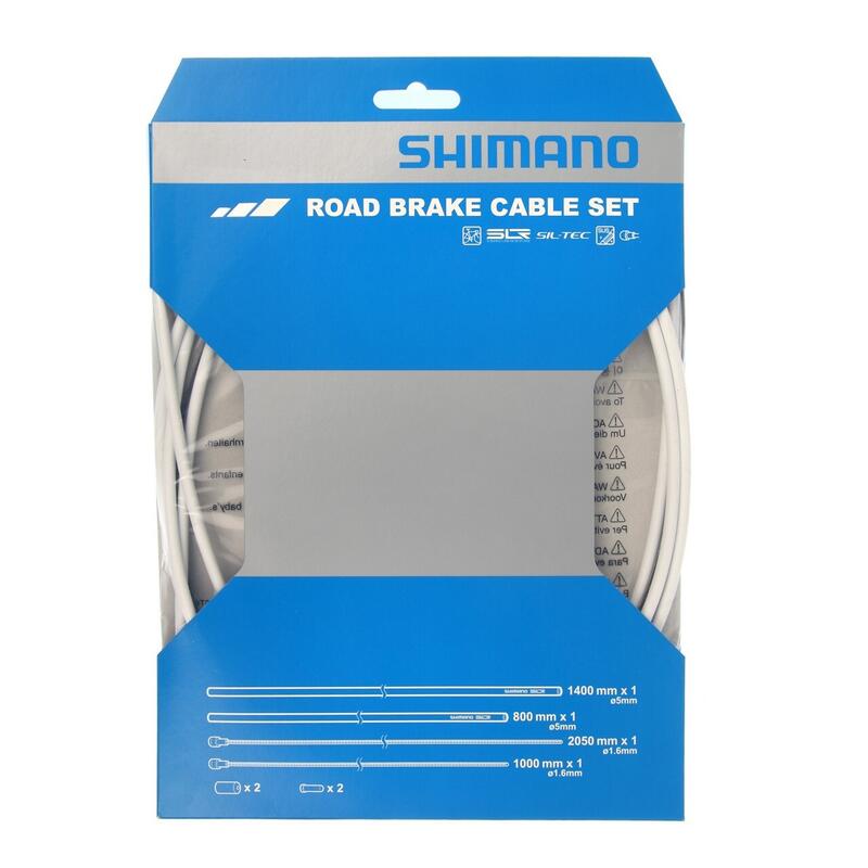 Cables Y Fundas De Freno Carretera  Blanco  Shimano