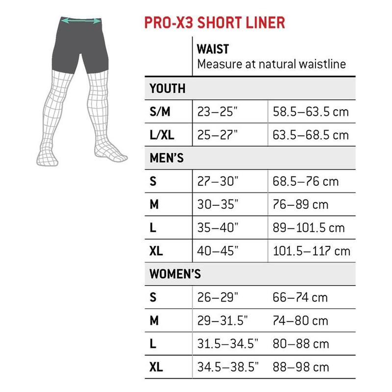 Pantaloni scurți pentru ciclism pentru bărbați G-Form Pro-X3 Bike Short Liner