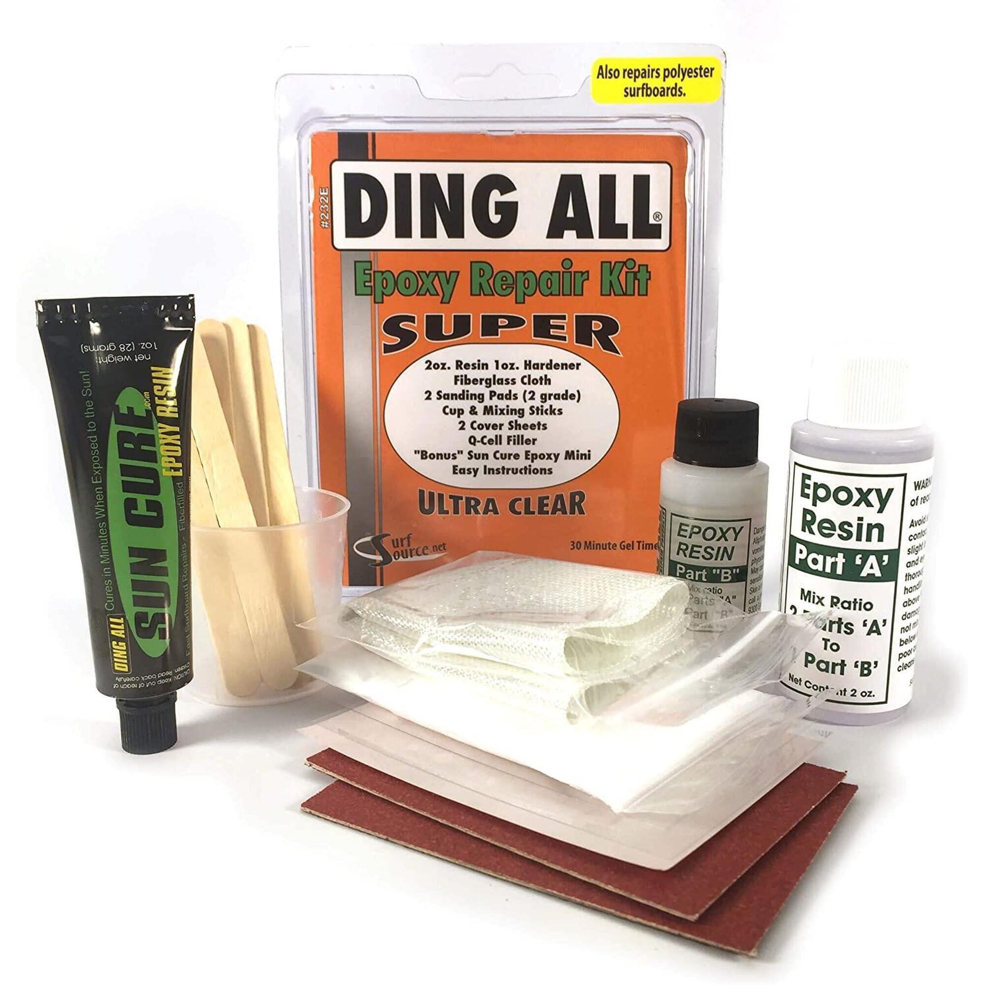 DING ALL Surfboard Super Reparatur Set Epoxy