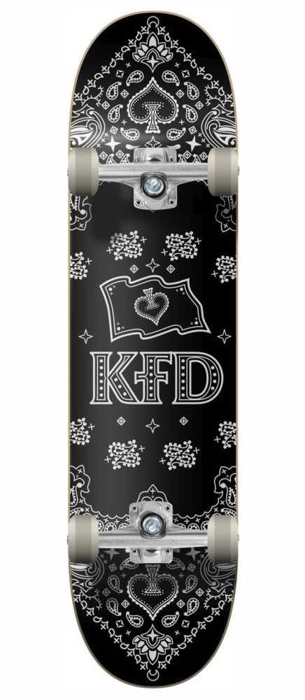 KFD KFD Bandana Skate Completo - 8" - Preto