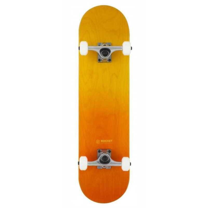 Rocket Skateboard - Doppelt getaucht Orange 8"