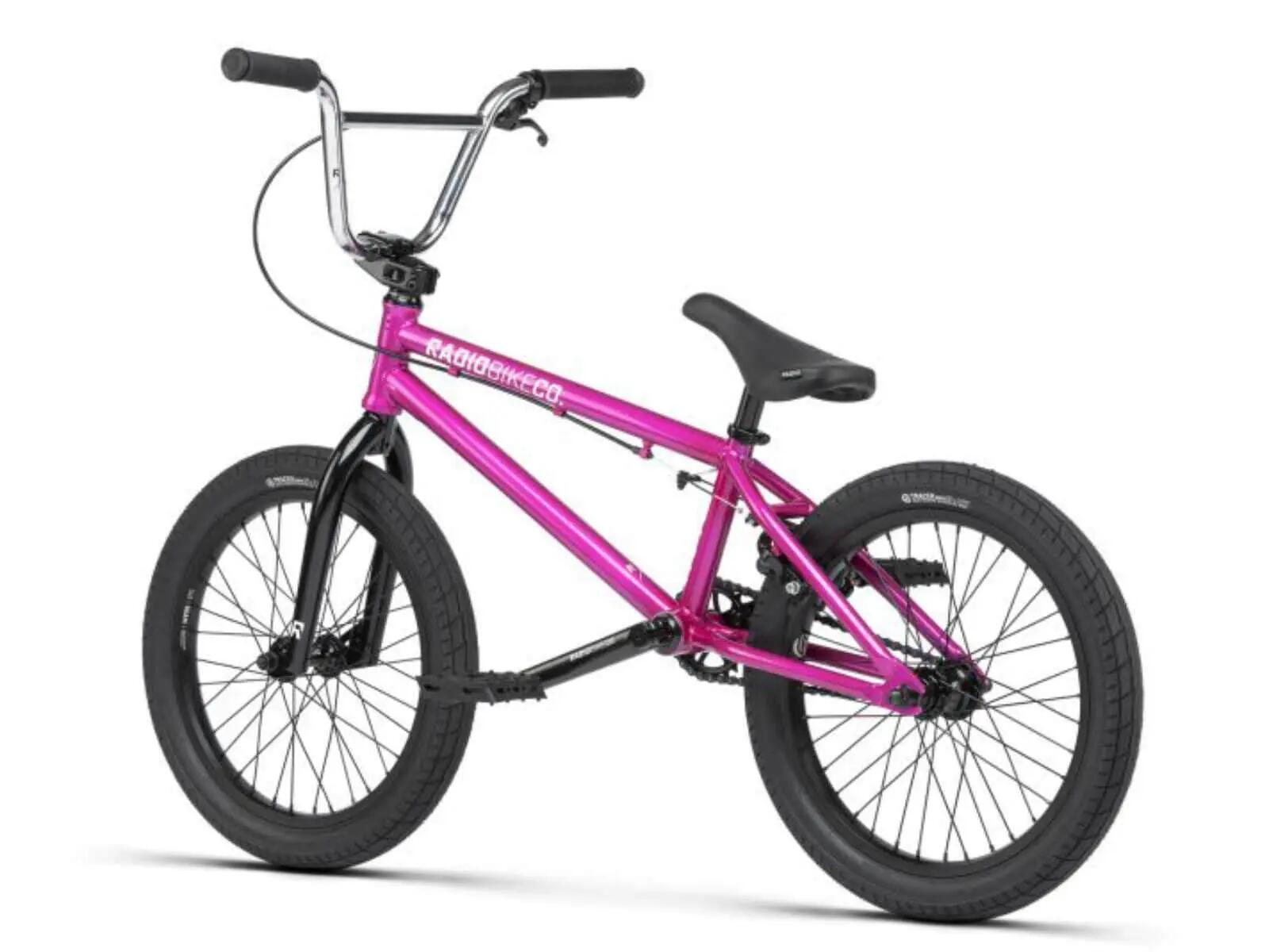 Bicicleta BMX Radio Saiko de 18" | Roxo Metálico 3/6