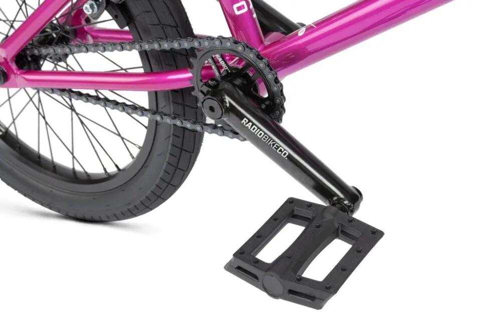 Bicicleta BMX Radio Saiko de 18" | Roxo Metálico 4/6