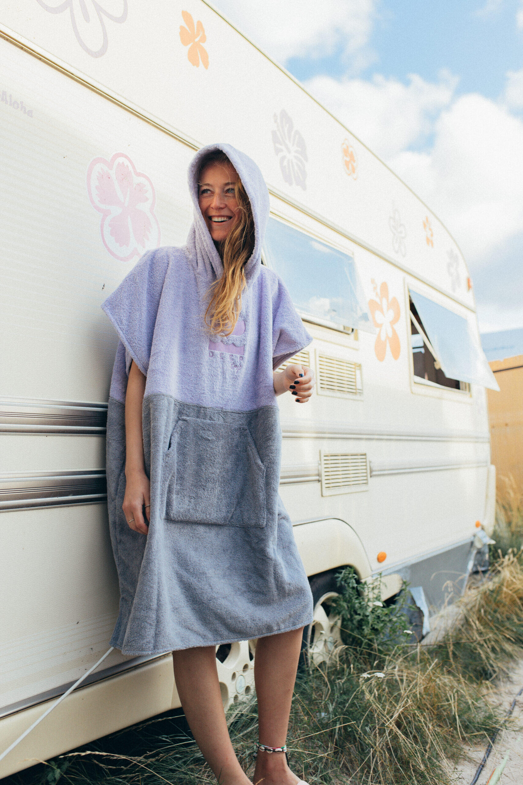Poncho surfingowe damskie Sancho Poncho 5/5