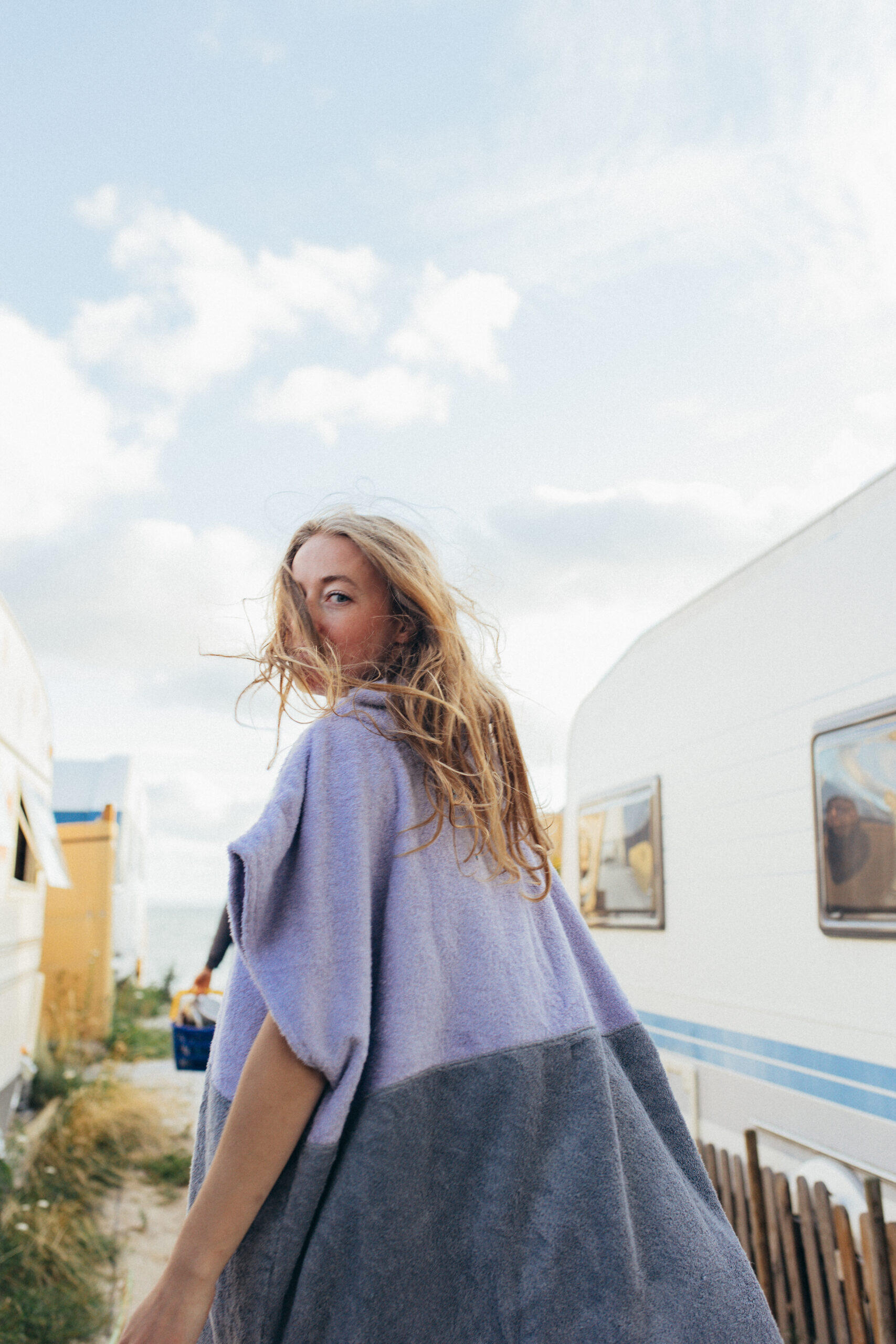 Poncho surfingowe damskie Sancho Poncho 3/5