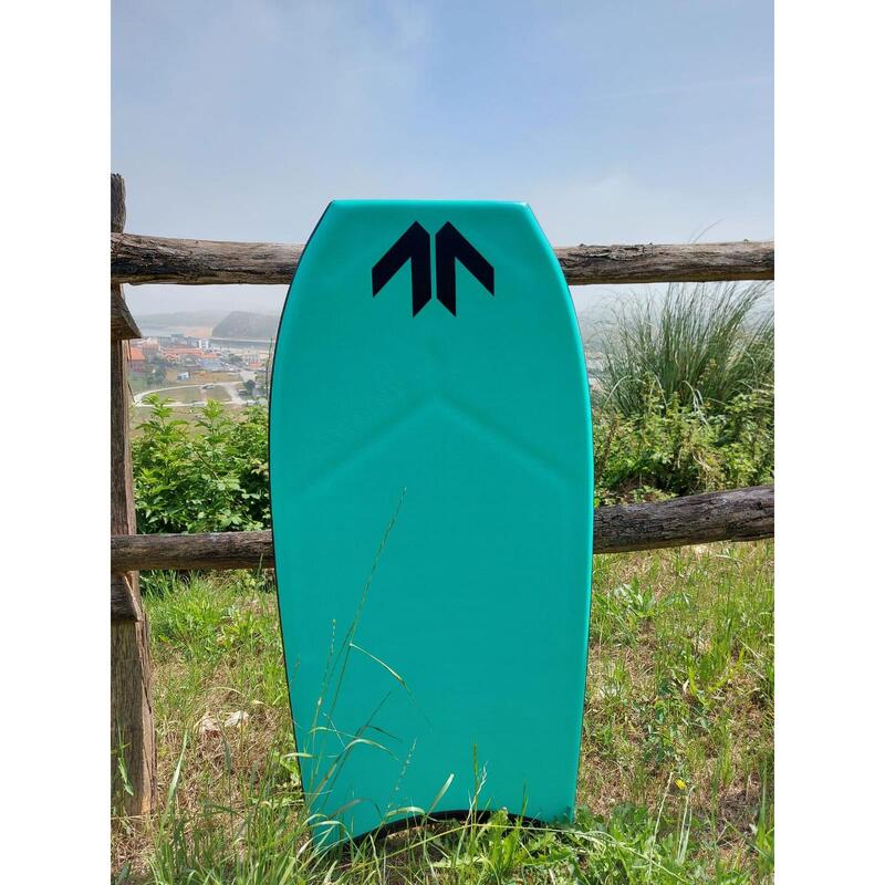 Prancha de Bodyboard FOUND Boards MR Crooked PP Turquesa/Tie-Dye 41