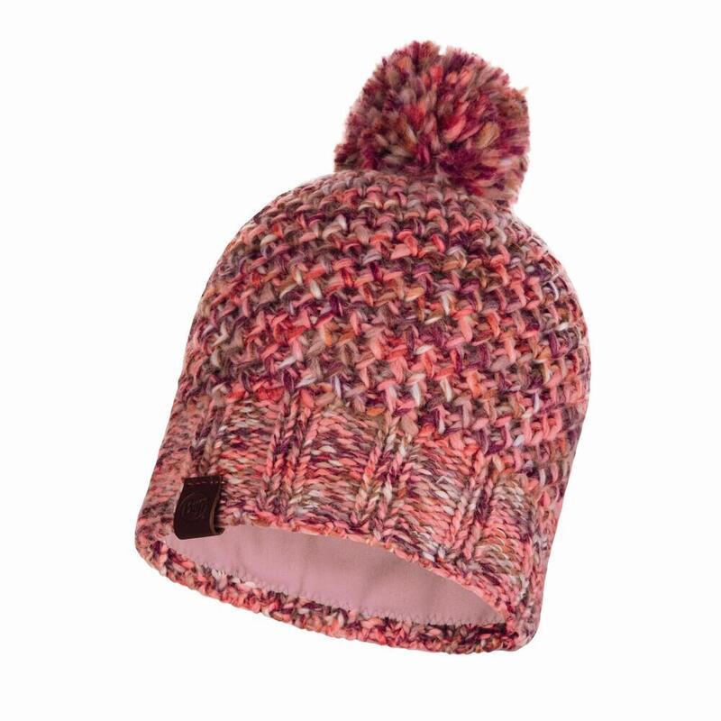 Gebreide muts Buff margo flamingo pink