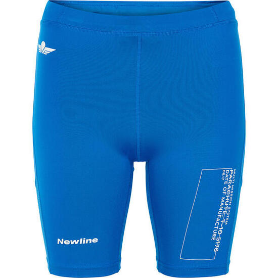 Short de compression femme Newline black tech sprinters