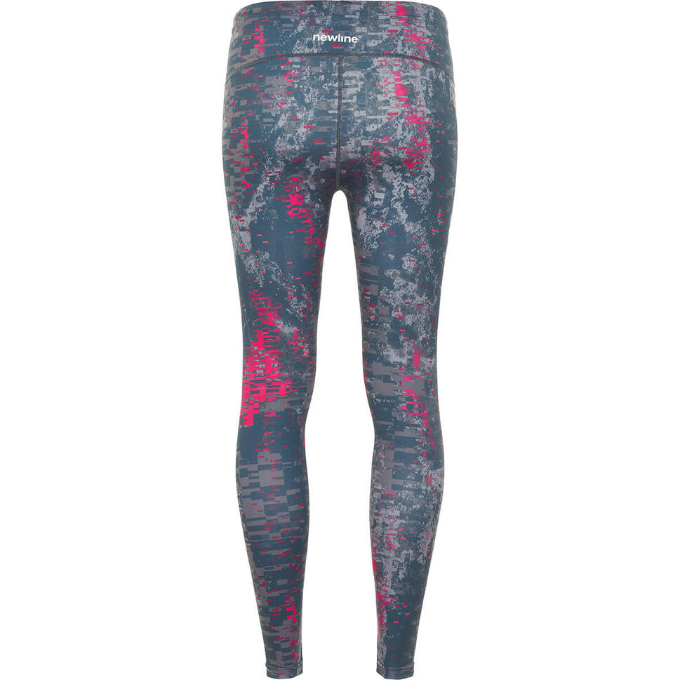 Rajstopy damskie Newline black printed warm
