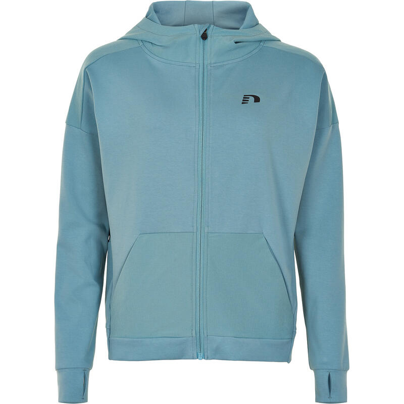 Sweatshirt à capuche femme Newline zip thru