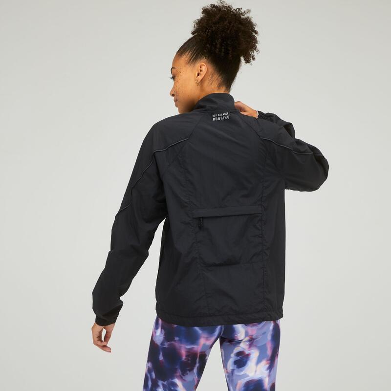 Faltbare wasserdichte Jacke für Frauen New Balance Impact Run