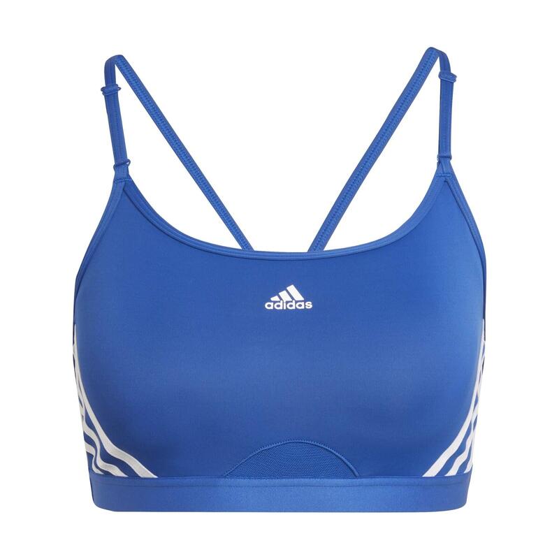 Sujetador de entrenamiento de sujeción ligera para mujer adidas Aeroreact