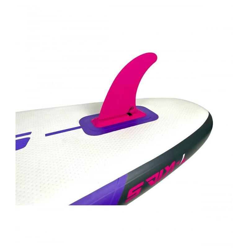 SURFREN Stand Up Paddle Gonflable T-Kids 9'0" Mauve Rose