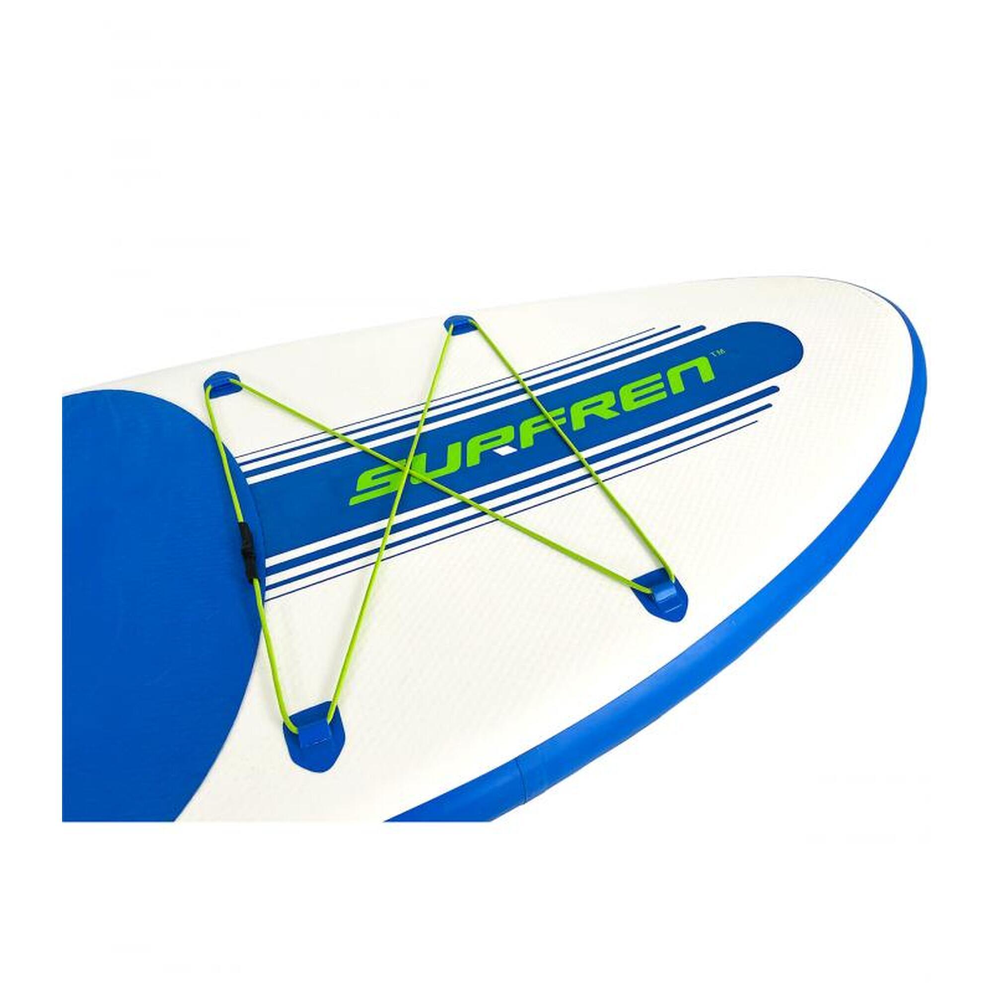 Stand Up Paddle Gonflable - SURFREN S1 10'0" Bleu/Vert