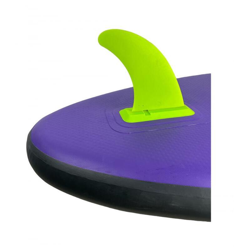 Stand Up Paddle Gonflable - SURFREN S1 10'0" Violet/Vert (305x81x12cm)