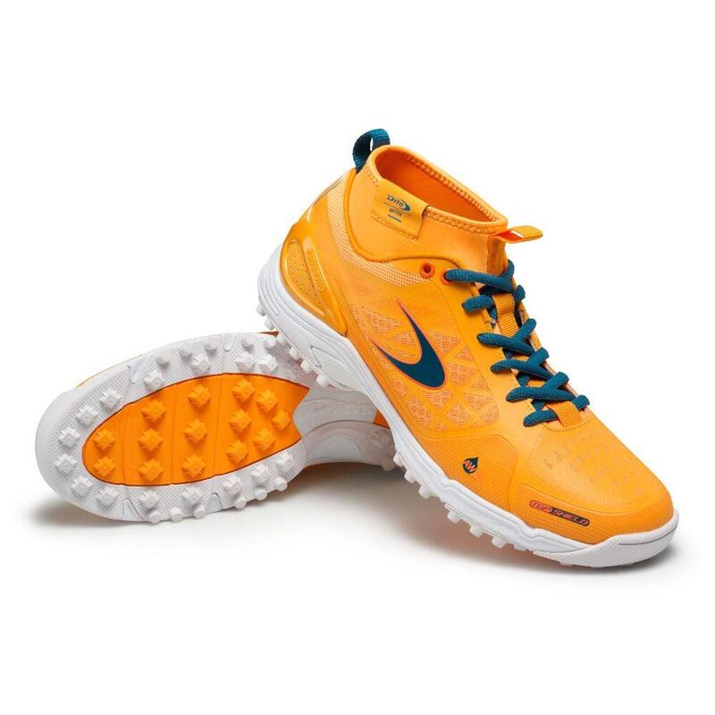Dita Myth 'High' Hockeyschoen Senior GEEL Heren/Unisex