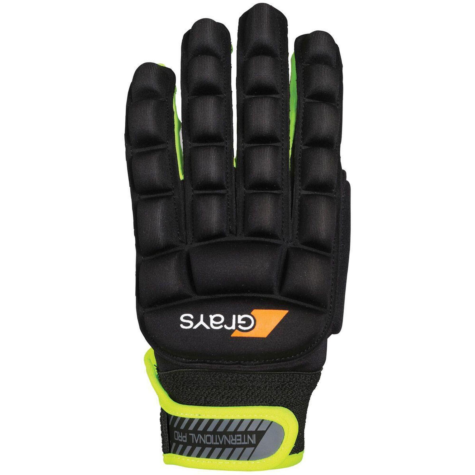 Grays - Gants De Hockey Gauche Grays Hockey Int - Pro - Gant De Hockey - Noir - 34 2xs - Decathlon