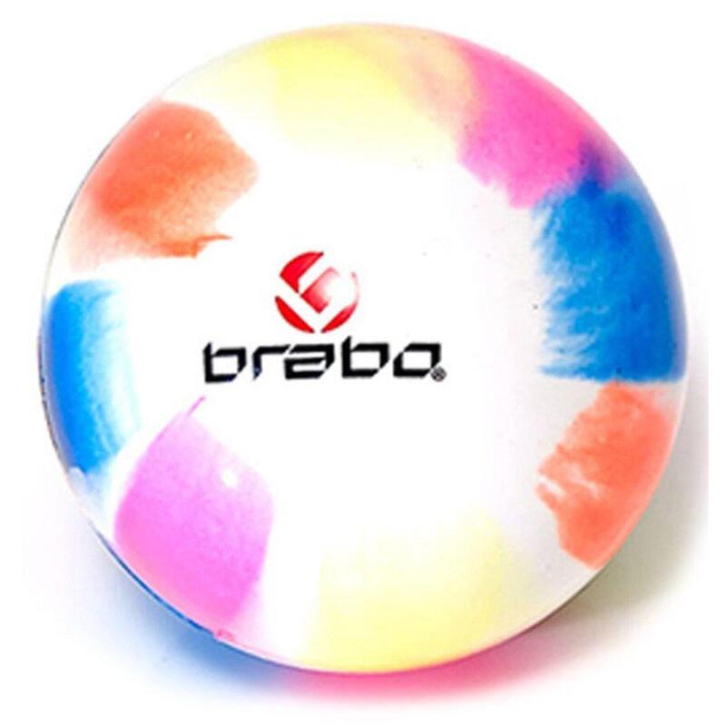 Brabo Turf Hockeybal Regenboog ZWART VOLWASSENE