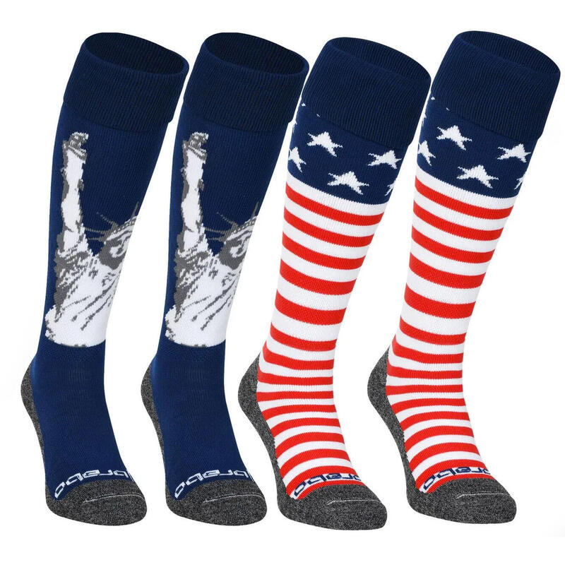 Brabo Socks 2-Pack USA (Mix&Match)