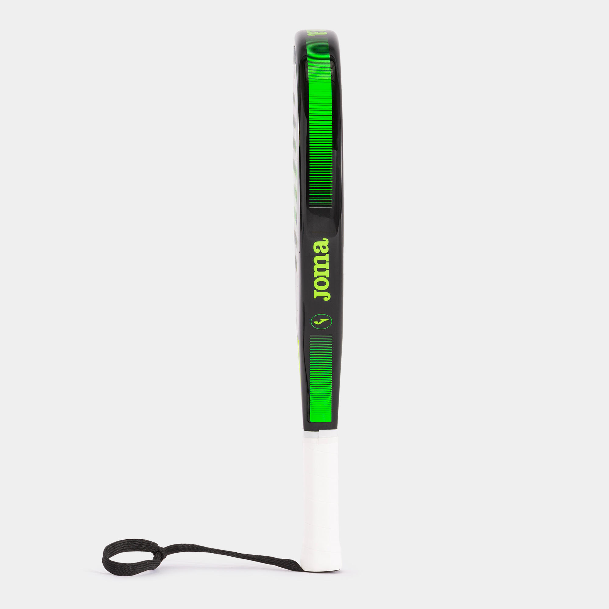 Pala de pádel Joma Open negro verde flúor 2/5