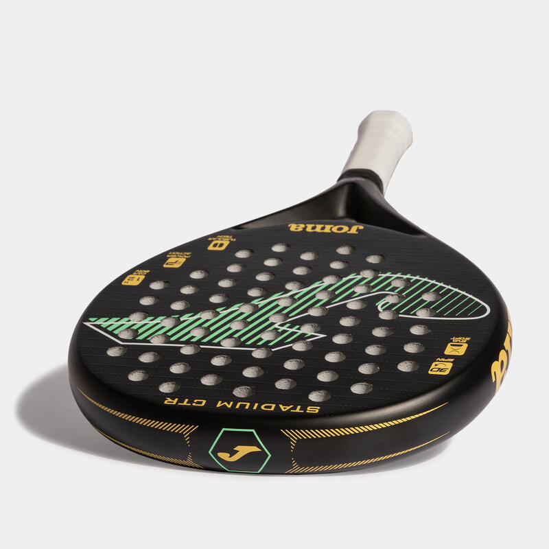 Joma Pala De Pádel Stadion Zwart Groen Racket Volwassenen