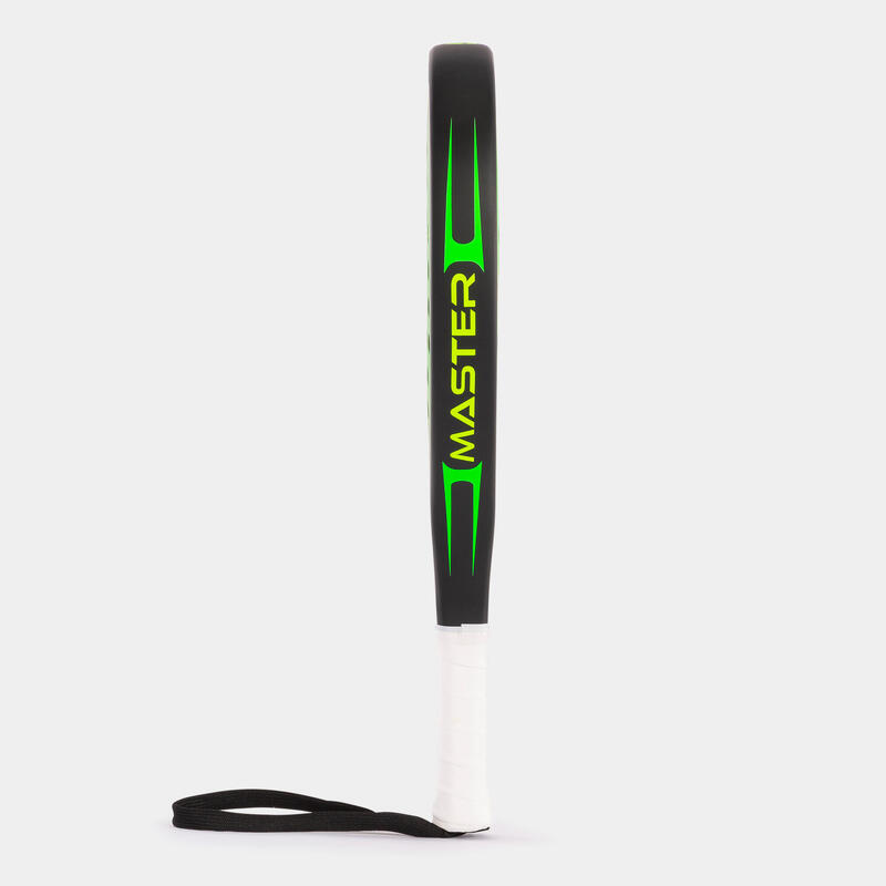 Raquete de padel Joma Master preto verde fluorescente