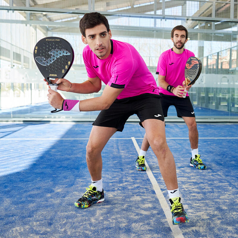 Joma Pala De Pádel Stadion Zwart Turquoise Racket Volwassenen