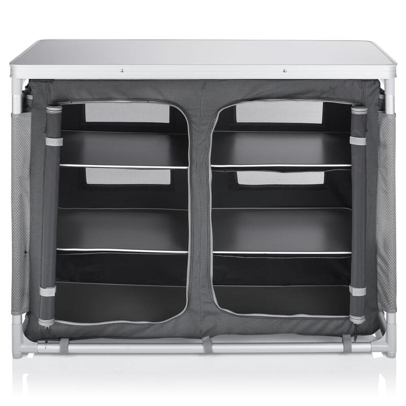 Campart Travel Buitenkeuken Madrid 102x47x82 cm grijs