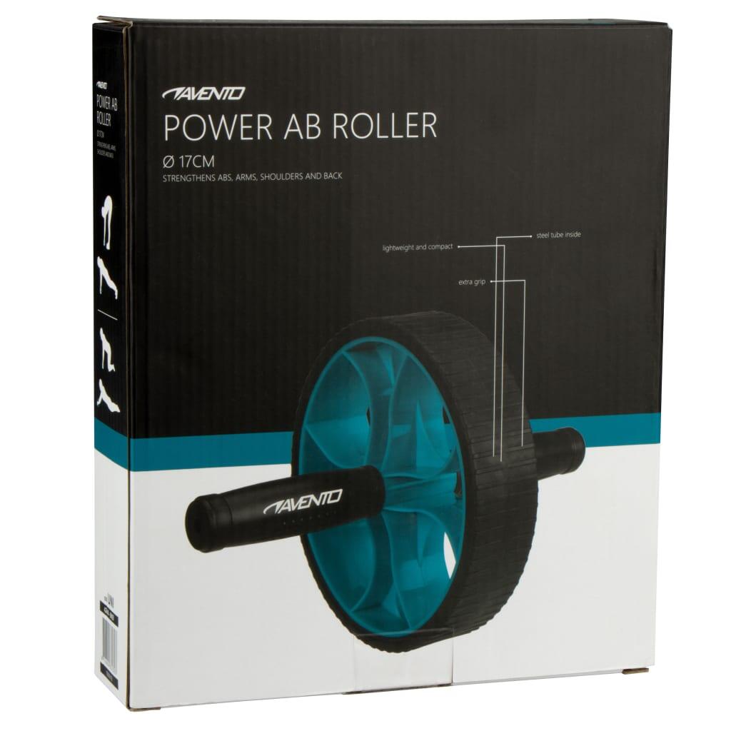 Power de roue de fitness AB-roller 17 cm noir / bleu 5/5