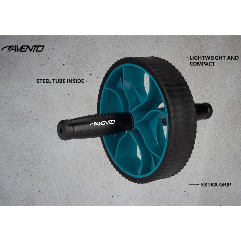 Power de roue de fitness AB-roller 17 cm noir / bleu 3/5
