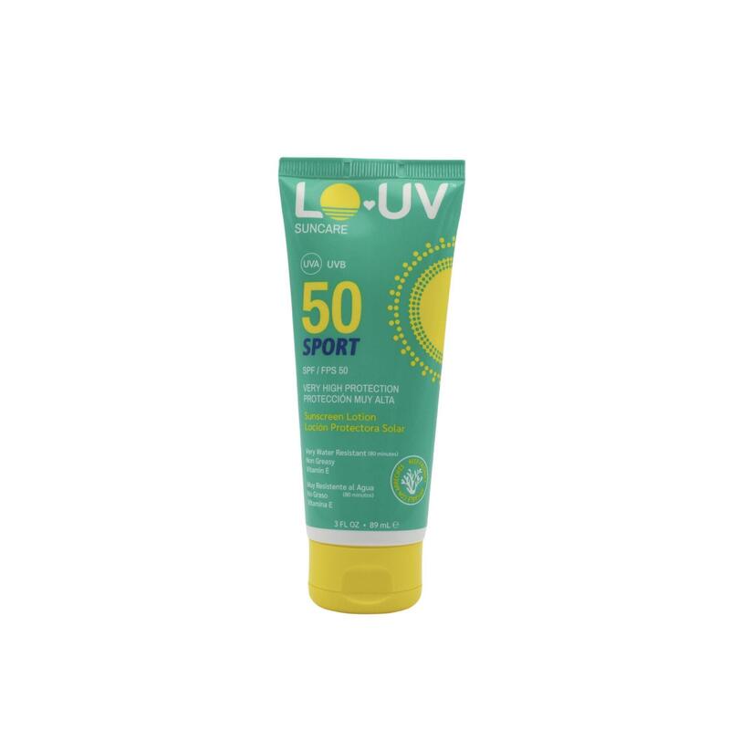美國 LO-UV SPF 50 運動防曬乳液 (89ml/250ml/475ml)