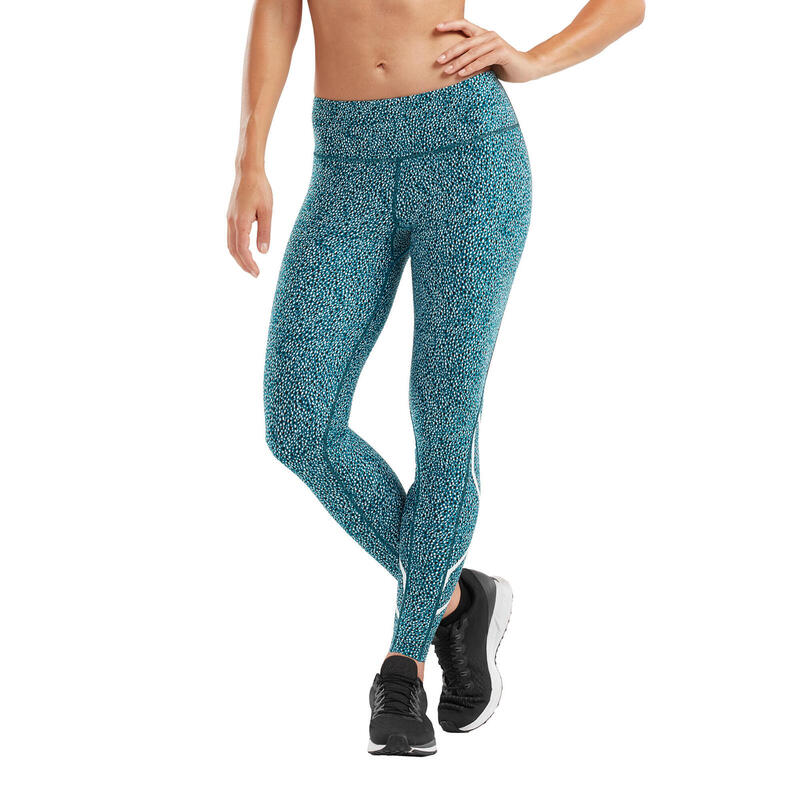 Print Mid-Rise Compression Tights legging de sport