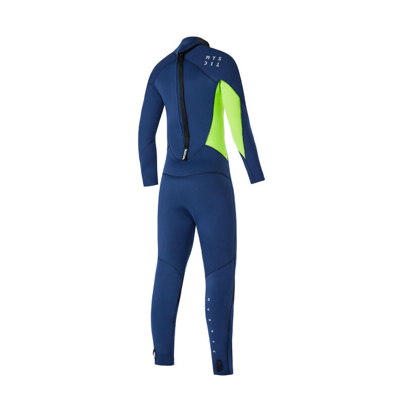 Mystic Neoprenanzug Star Fullsuit  Bzip Junior 5/4 Junior Langarm 449-Night Blue