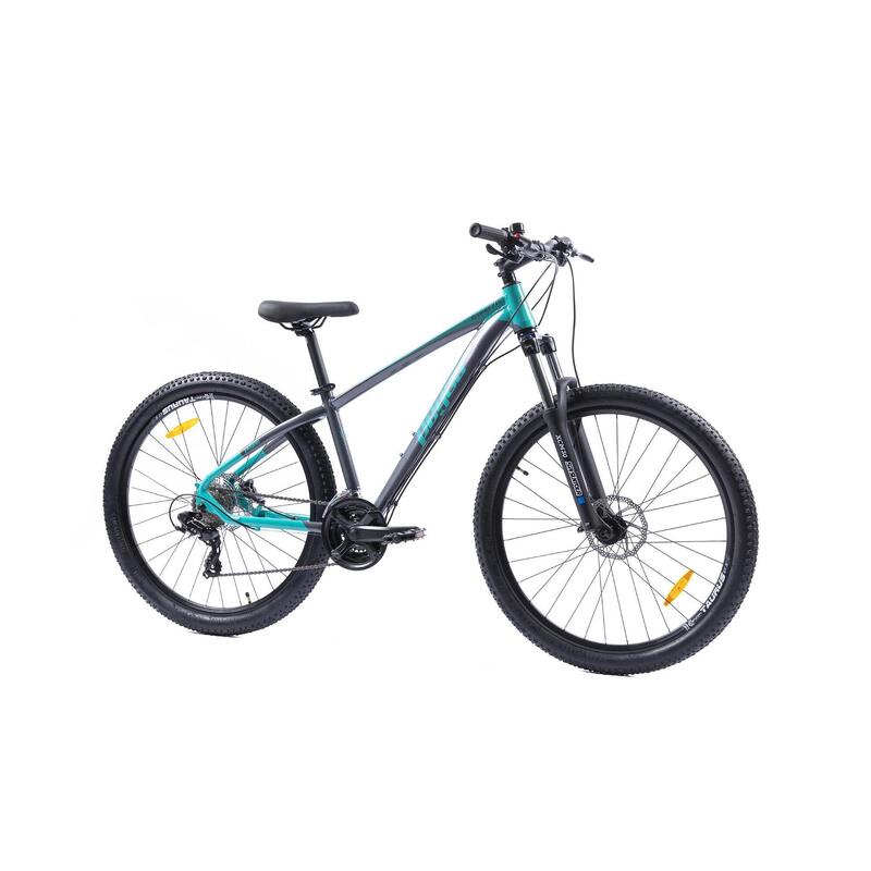 Bicicleta MTB Pegas DRUMET XS 27.5'' TURCOAZ GRI NEGRU