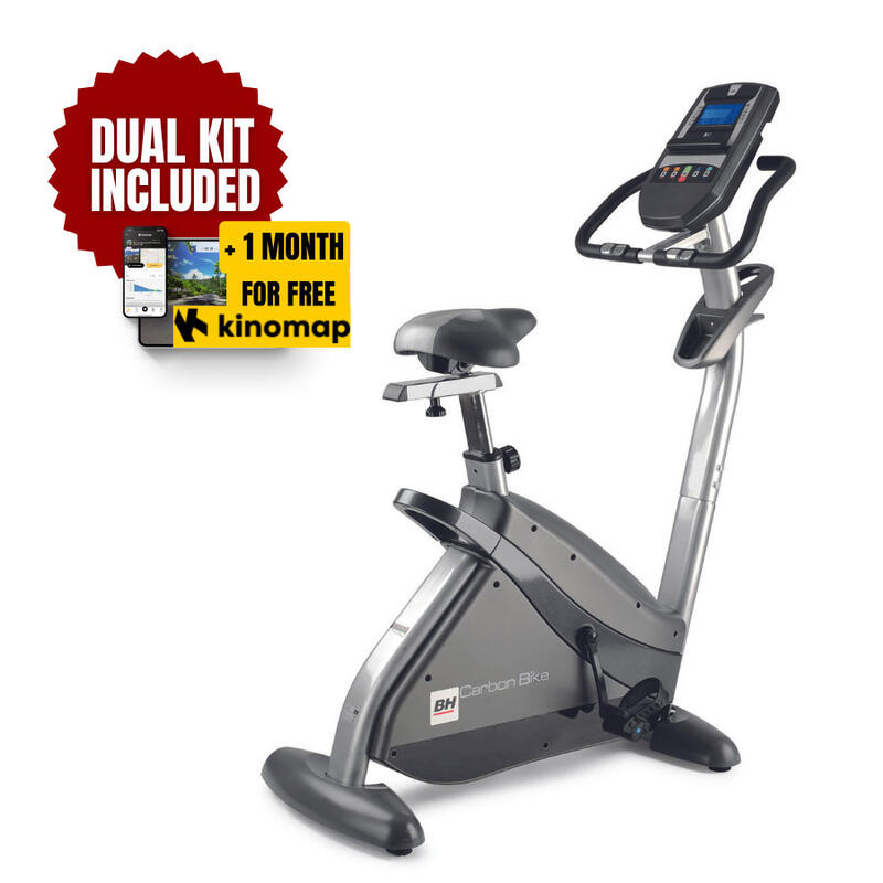 Bicicleta estática Carbon Bike Dual H8705L DUAL KIT + 1 MES DE KINOMAP GRATIS