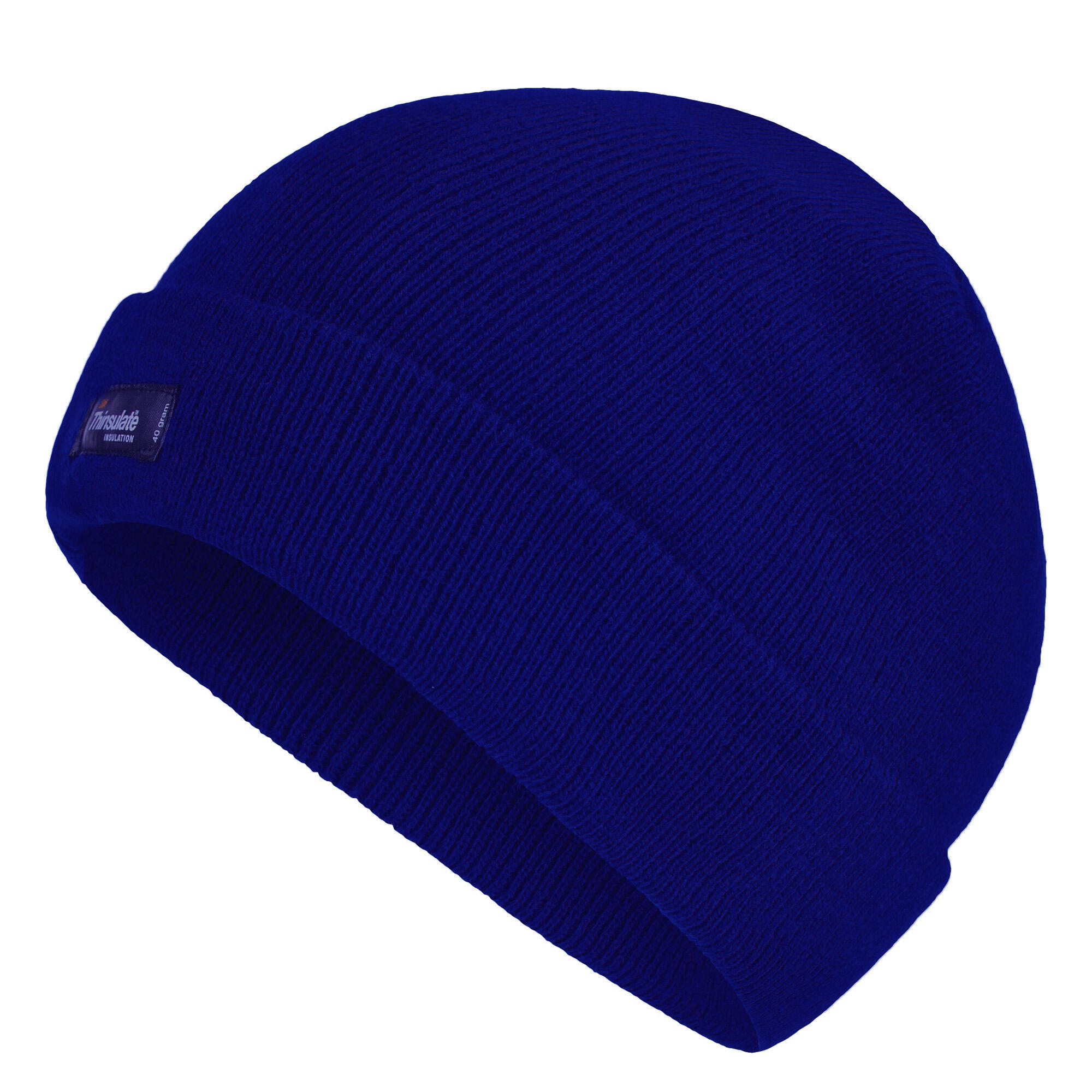 Mens Thinsulate Thermal Winter Hat (Classic Royal) 3/5