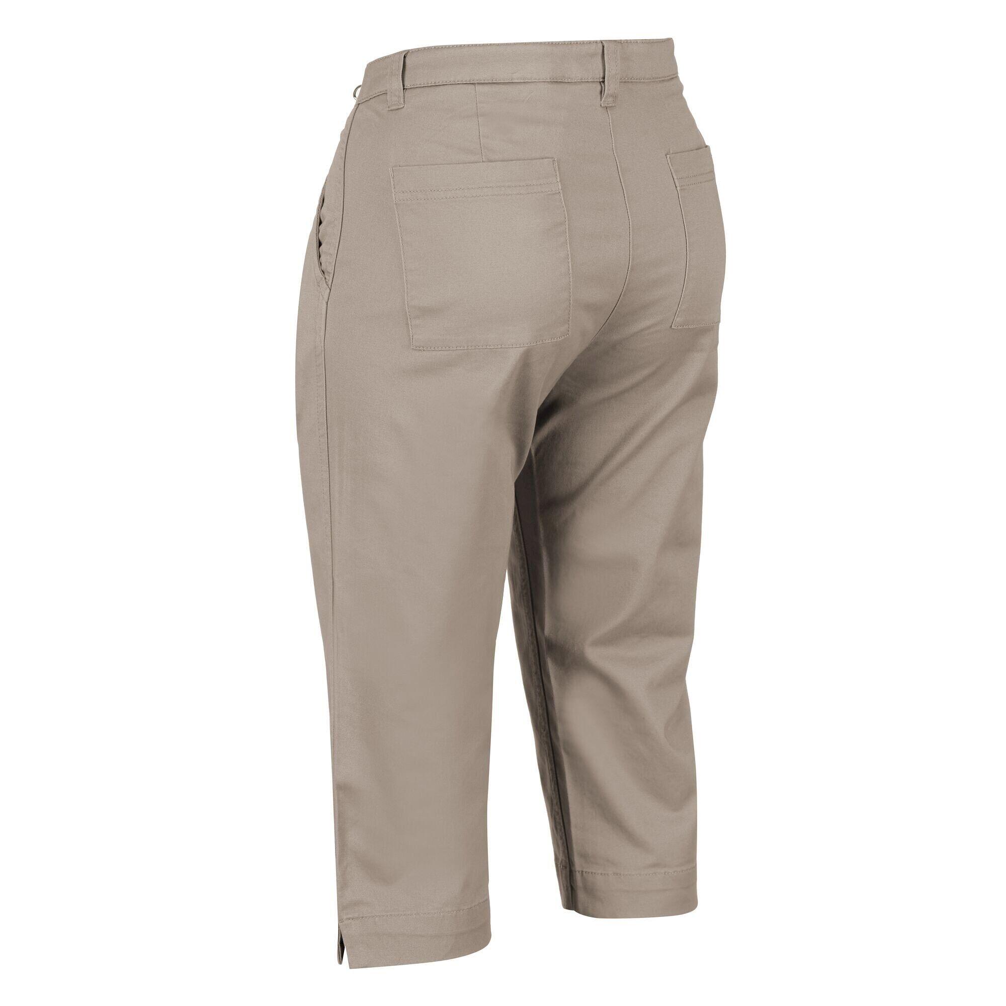 Womens/Ladies Mayaan Capri (Cobblestone) 3/5