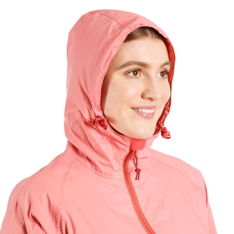 Regenjacke Tayah II wasserdicht, mit Kapuze Damen Schwarz