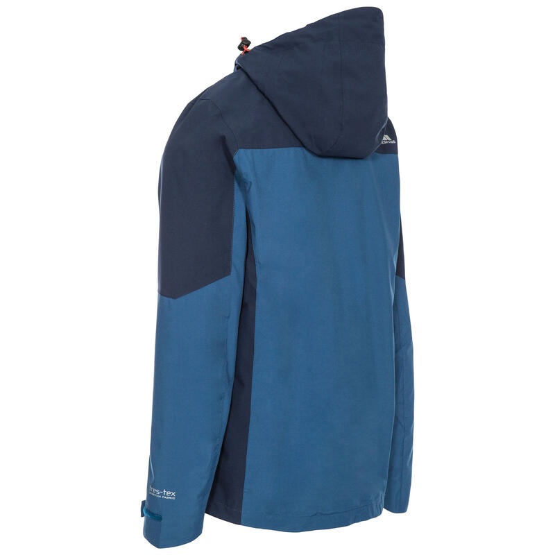 Outdoorjacke Tappin mit Kapuze, wasserfest Herren Indigo