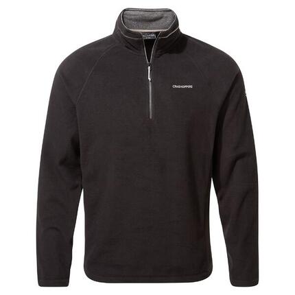 Heren Corey VI Half Zip Fleece Top (Donker marine/blauw marine gemêleerd)