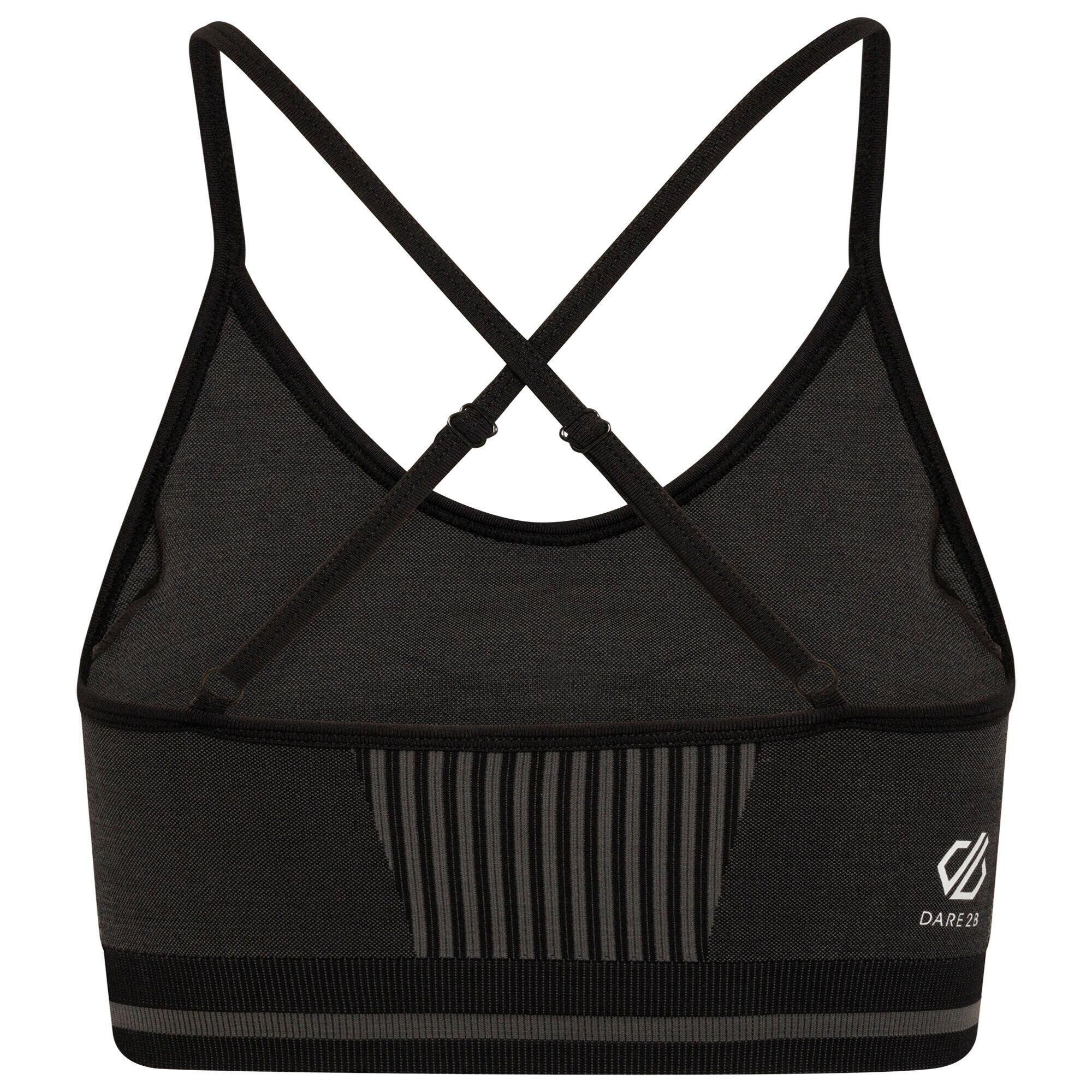 Womens/Ladies Don´t Sweat It Sports Bra (Black) 2/5