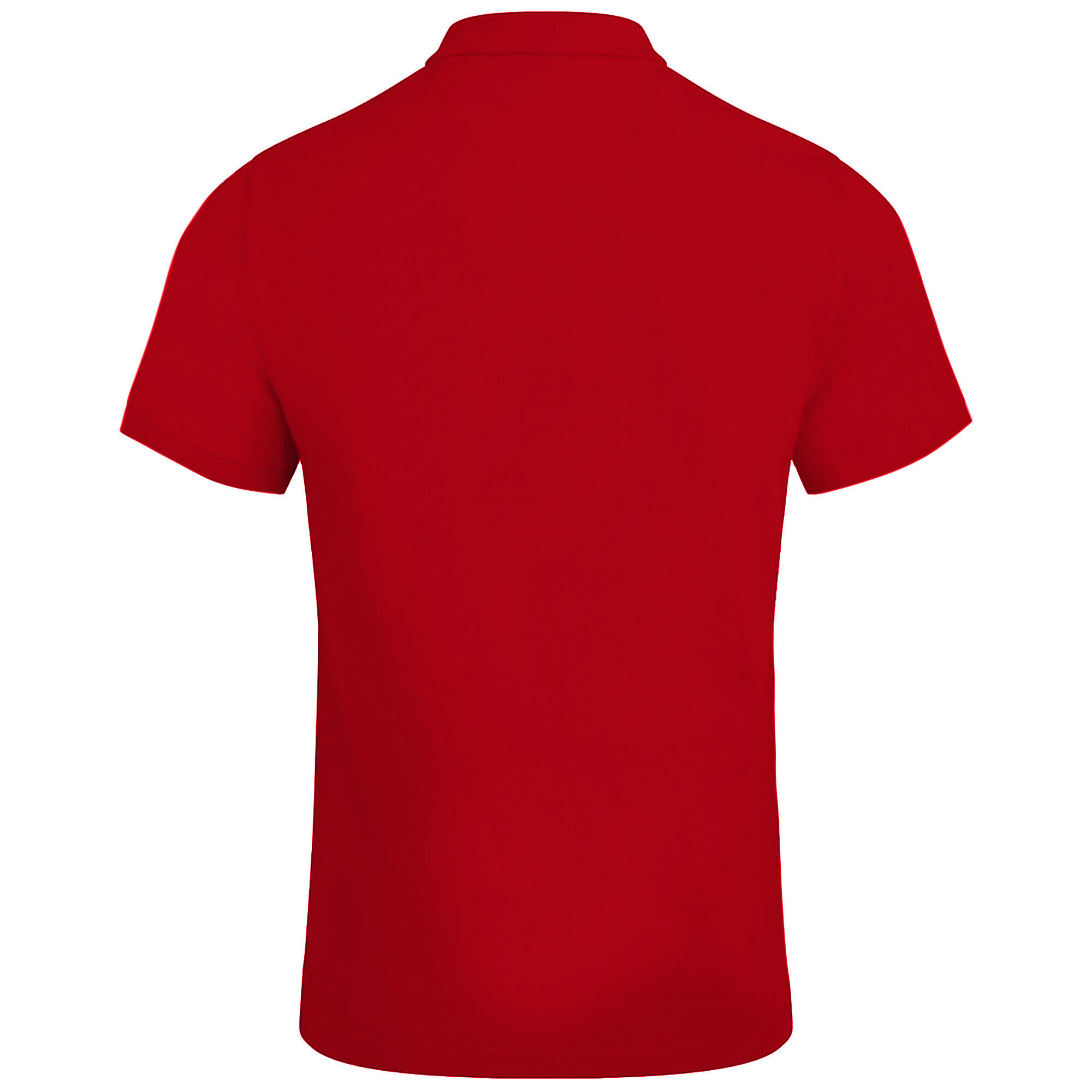 Mens Waimak Short Sleeve Pique Polo Shirt (Red) 2/4