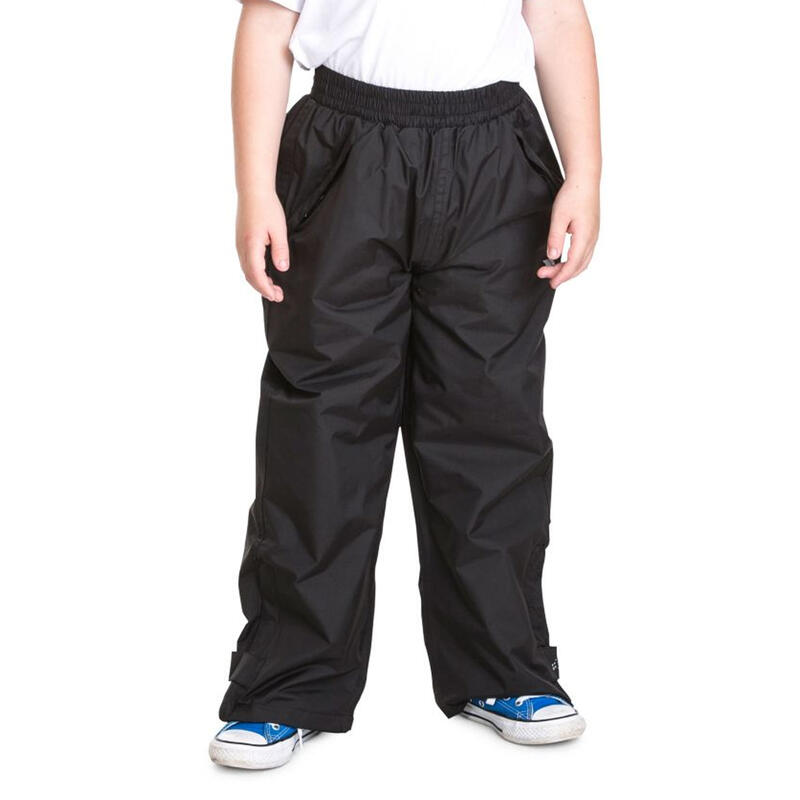 Pantalones impermeables Modelo Echo para niños niñas Esquí/Nieve Negro