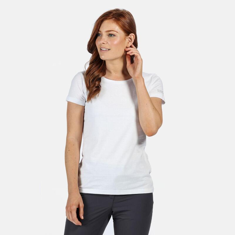 T-Shirt Carlie Mulher Branco