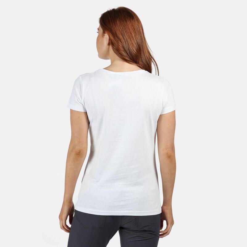 Tshirt manches courtes CARLIE Femme (Blanc)